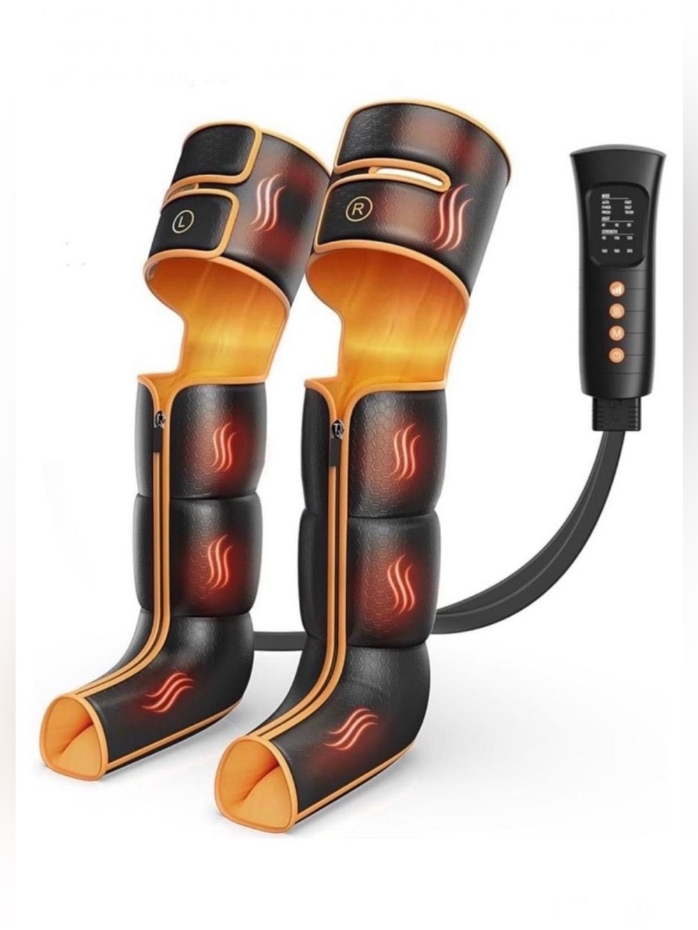 Leg Massager with Heat and Compression, Foot and Full Leg Massager for Circulati
